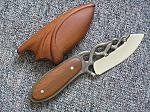 Albert custom knives,scrimshaw,bulino