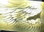 Wings cuff (brass prototype) - 2/2013